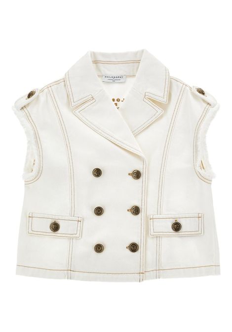 Gilet con logo PHILOSOPHY KIDS | I9G103 70910002